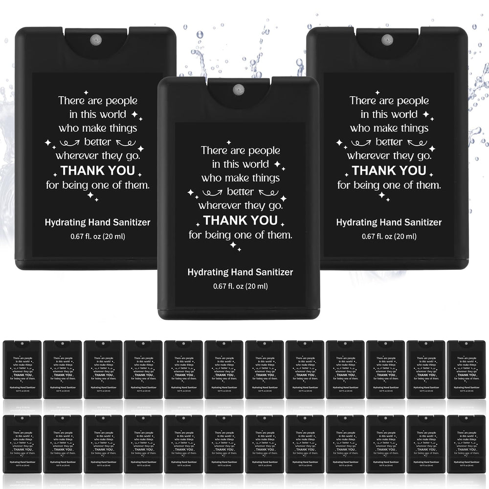 Dansib 24-pack hand sanitizer sprays on colorful packaging, ideal for gifting