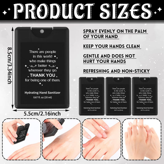 Dansib travel-size sanitizer spray fits pockets and purses