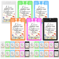 Dansib 24-pack hand sanitizer spray bulk with portable bottles for easy gifting.