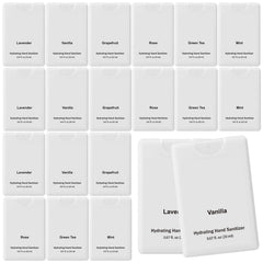 Dansib 24-pack sanitizer spray display box for bulk gifting.