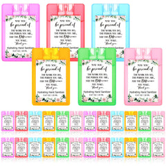 Dansib 24-pack hand sanitizer mist bulk with varied bottles for gifting and daily use.