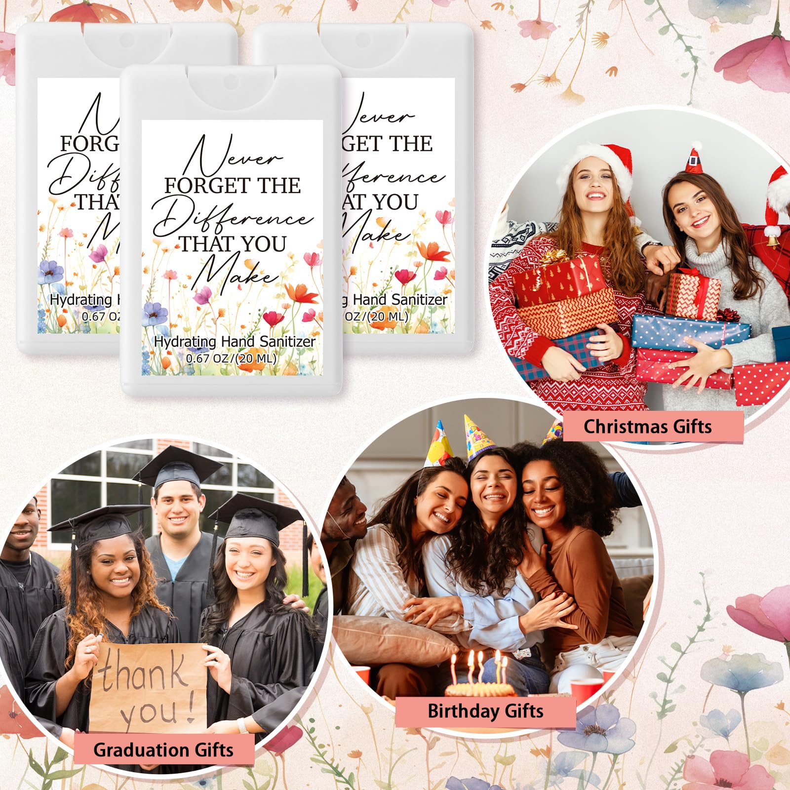 Dansib 24-pack with inspirational messages suits gifts for events or employees.
