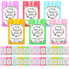 Dansib 24-pack mist hand sanitizer spray bundle for bulk gifting and quick sanitizing.