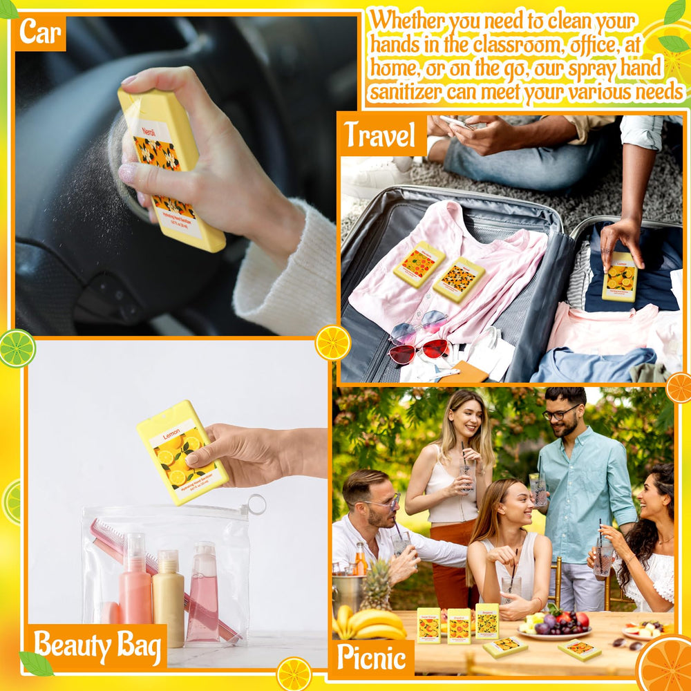 Dansib lemon-scent label provides fresh scent for daily sanitizing
