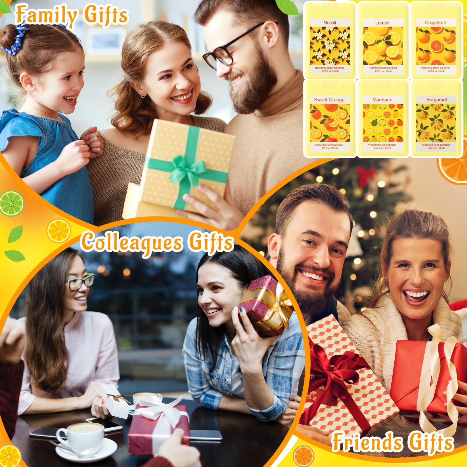 Dansib 24-pack yellow packaging box display for gifting