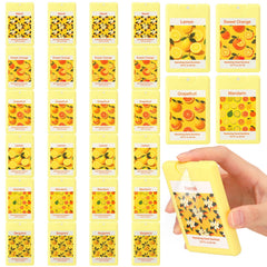Dansib 24-pack yellow sanitizer spray front view for on-the-go use