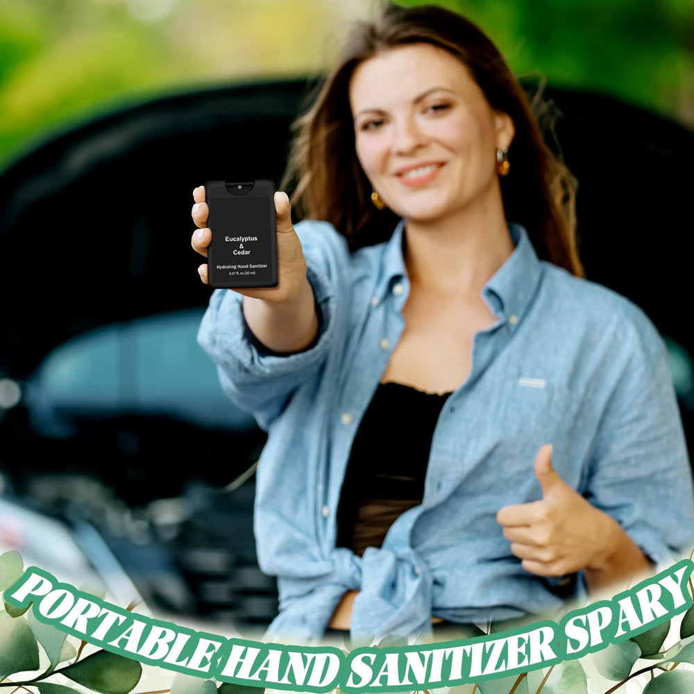 Dansib bulk 24 pack hand sanitizer sprays, travel size for gifting