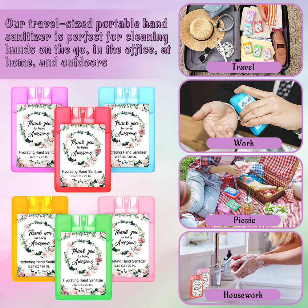 Dansib citrus fragrance hand sanitizer offers a fresh scent during application.