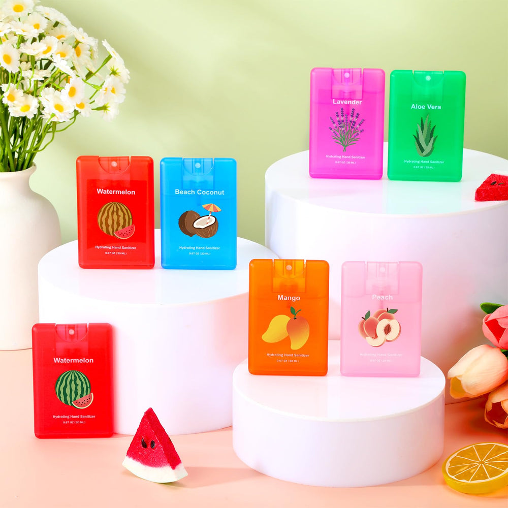 Dansib clear scent stickers help identify flavors and keep gift sets organized.