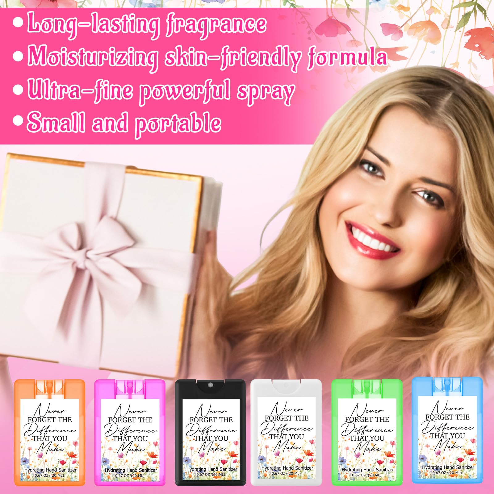 Dansib durable plastic bottle for long-lasting use and easy refills.