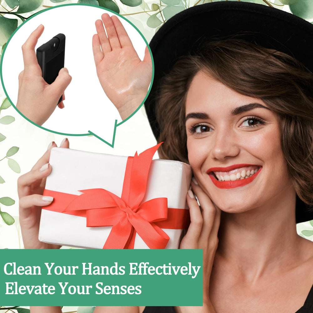 Dansib eucalyptus aloe hand sanitizer spray, hydrating feel after use