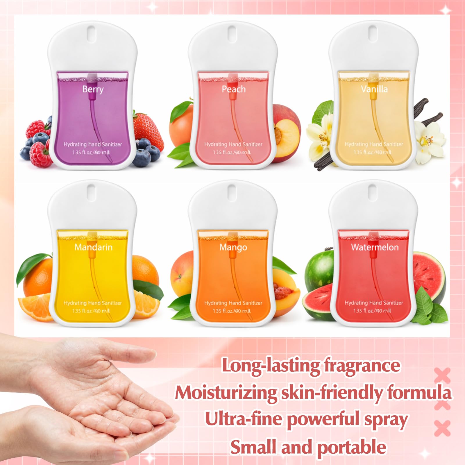 Dansib fast-drying, non-sticky formula leaves hands comfortable after use.
