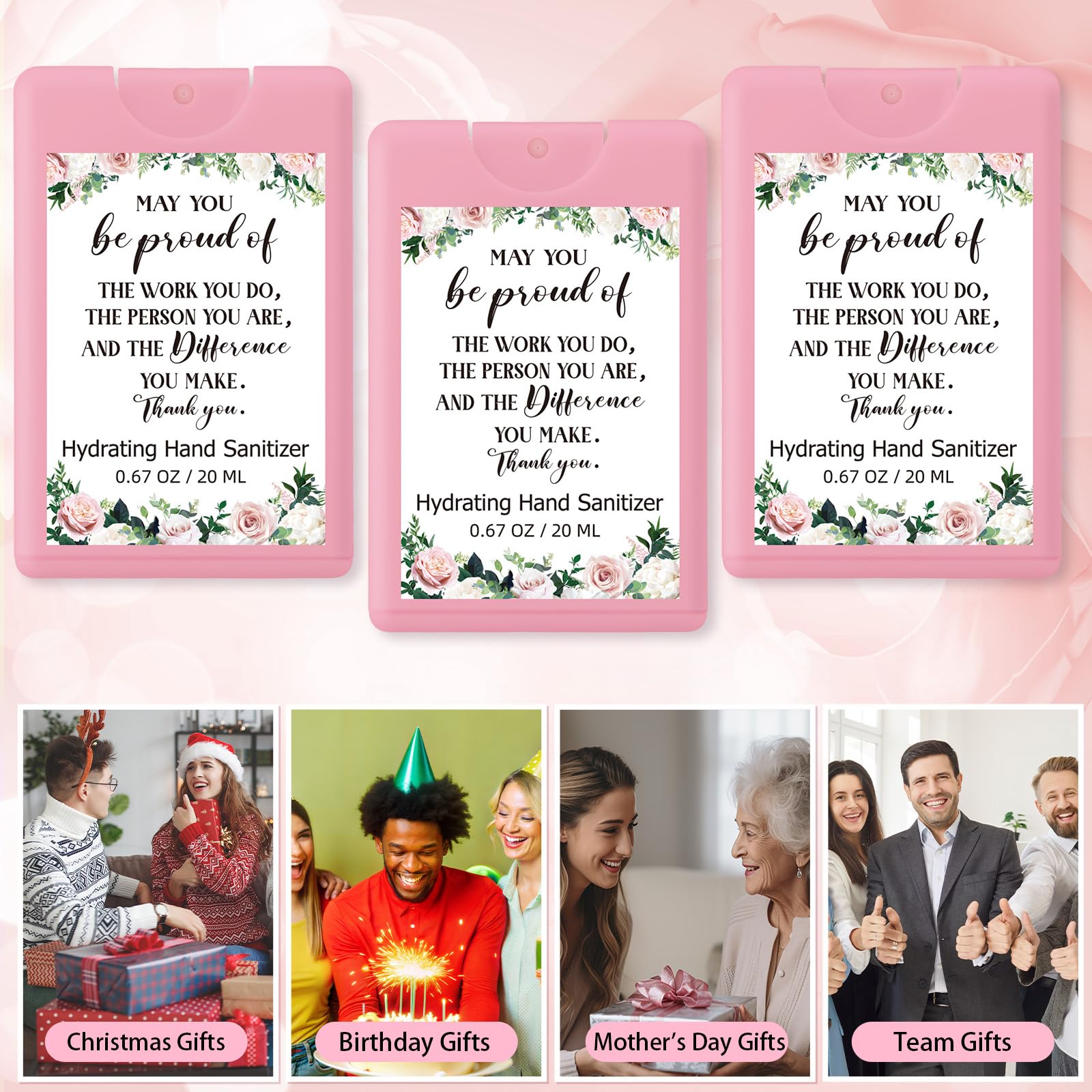 Dansib gift-ready hand sanitizer set ideal for teachers and teams