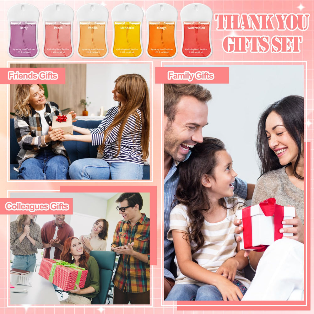 Gift-ready Dansib sanitizer set ideal for colleagues, friends, or teachers.