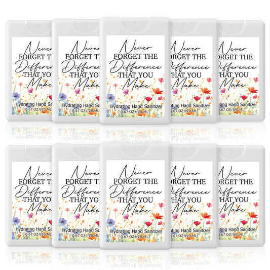 Dansib hand sanitizer travel pack in a white bottle for on-the-go cleanliness.