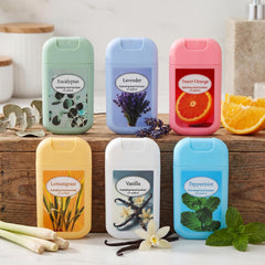 Dansib sanitizer bottle shows alcohol-based formula for quick cleansing.