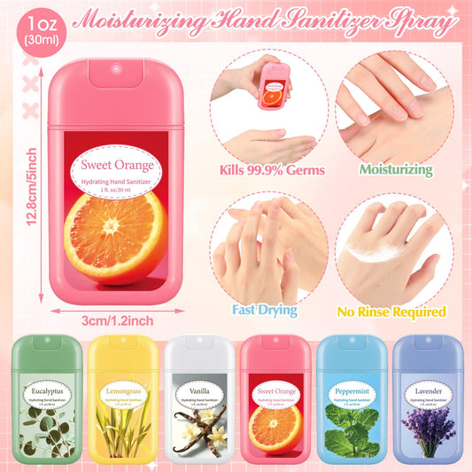 Compact Dansib spray bottle fits easily in a purse or pocket.