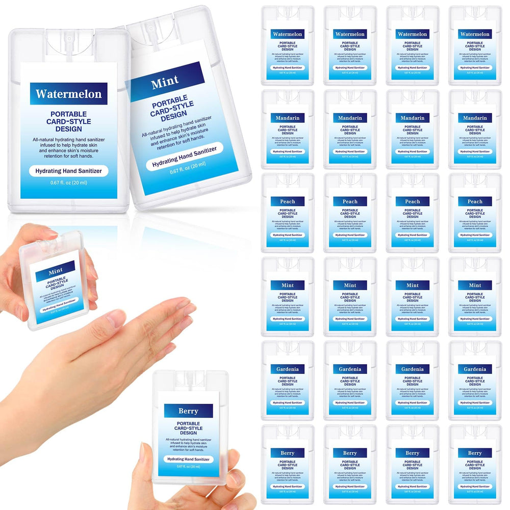 Dansib pocket-friendly sanitizer collection fits bags and desks