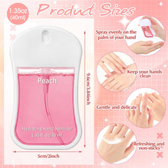Dansib Power Mist bottle side; travel friendly size and nozzle