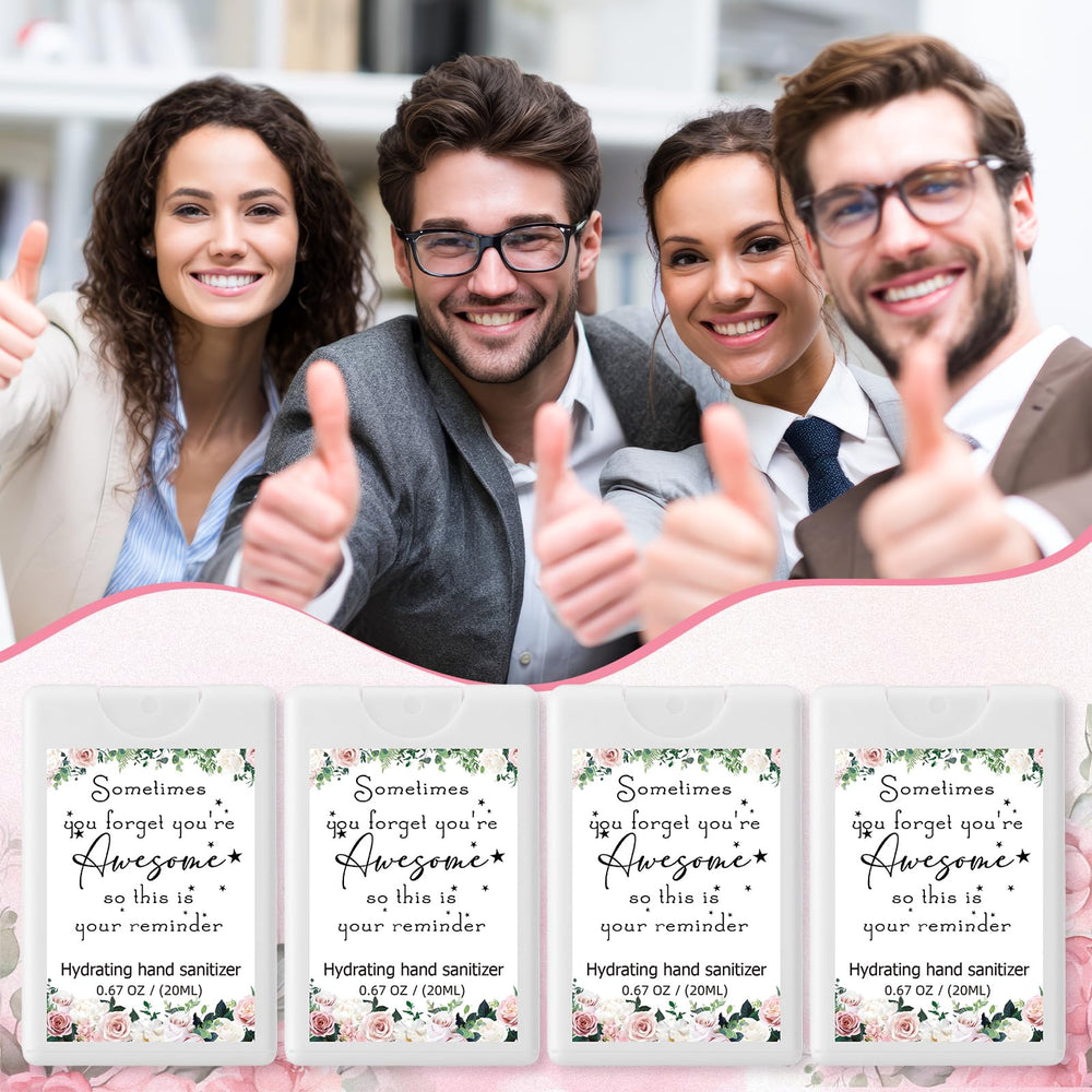 Dansib alcohol-based sanitizer with a rose scent for a pleasant, non-drying feel.