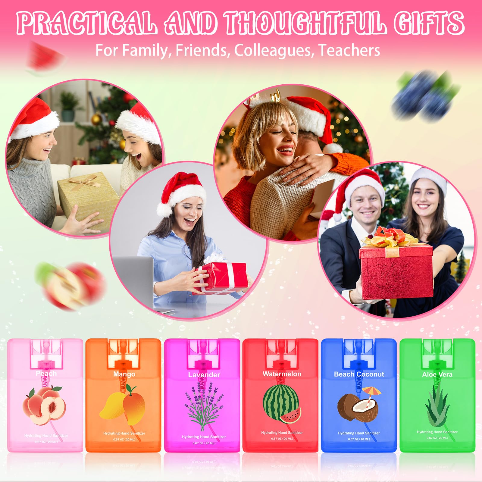 Dansib six fruit scent designs offer variety for sharing and personal use.