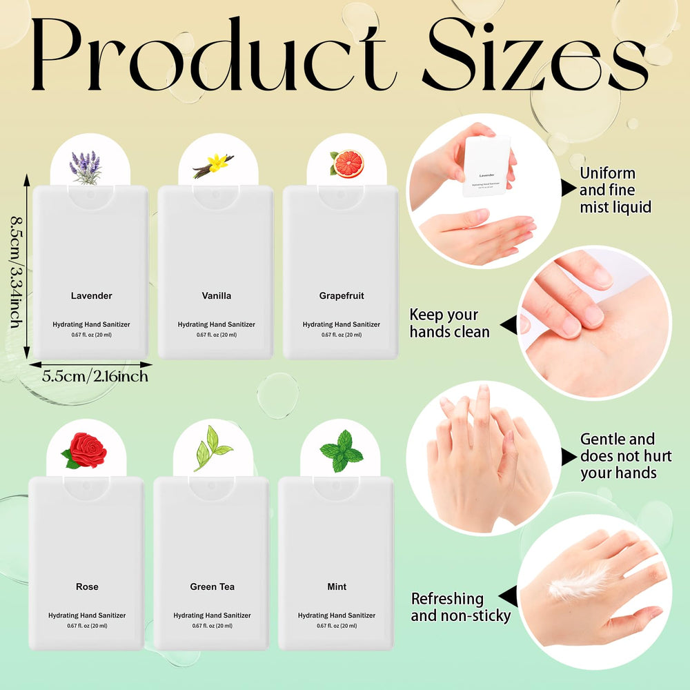 Dansib six-scent variety pack for on-the-go cleansing.