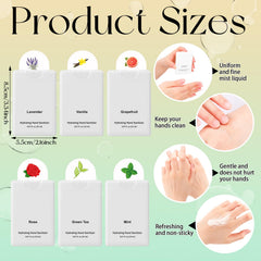 Dansib six-scent variety pack for on-the-go cleansing.