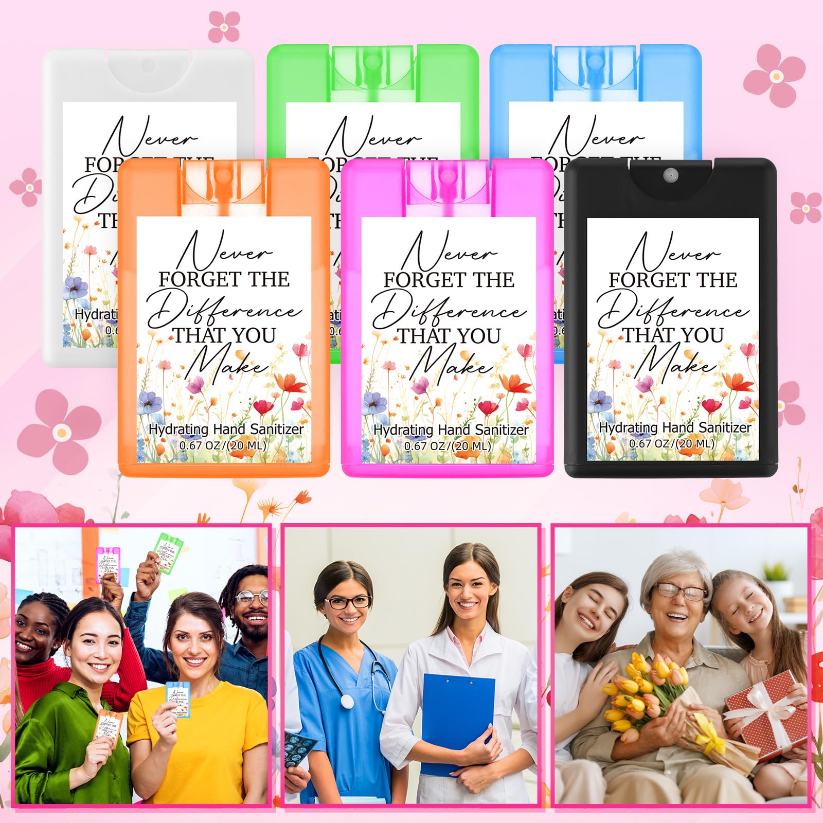 Dansib multicolor packaging showcasing six distinct styles for gifting.