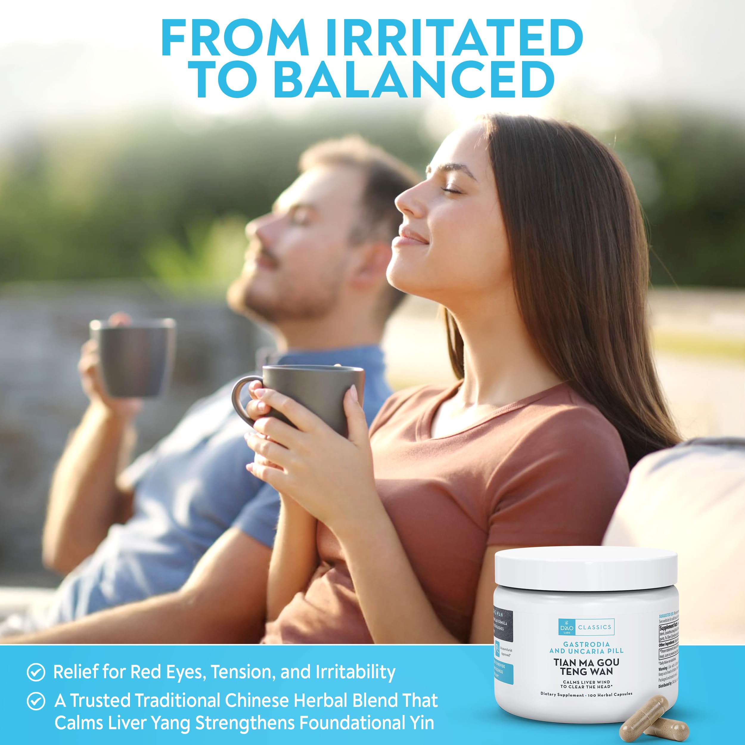 Capsules ready for convenient daily intake from DAO Labs.