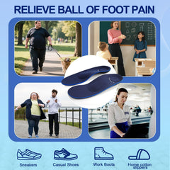 DARLIS heavy-duty arch support reduces foot strain in demanding footwear