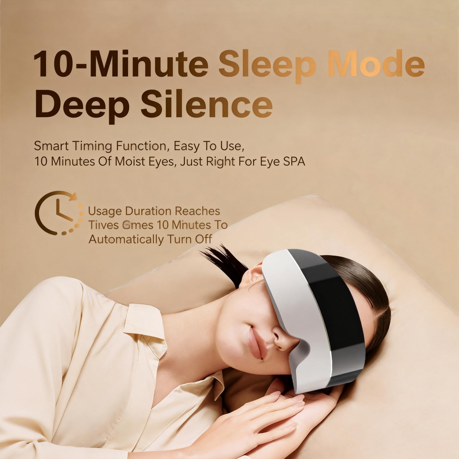 Daroma ergonomic design fits most faces for hands-free relaxation