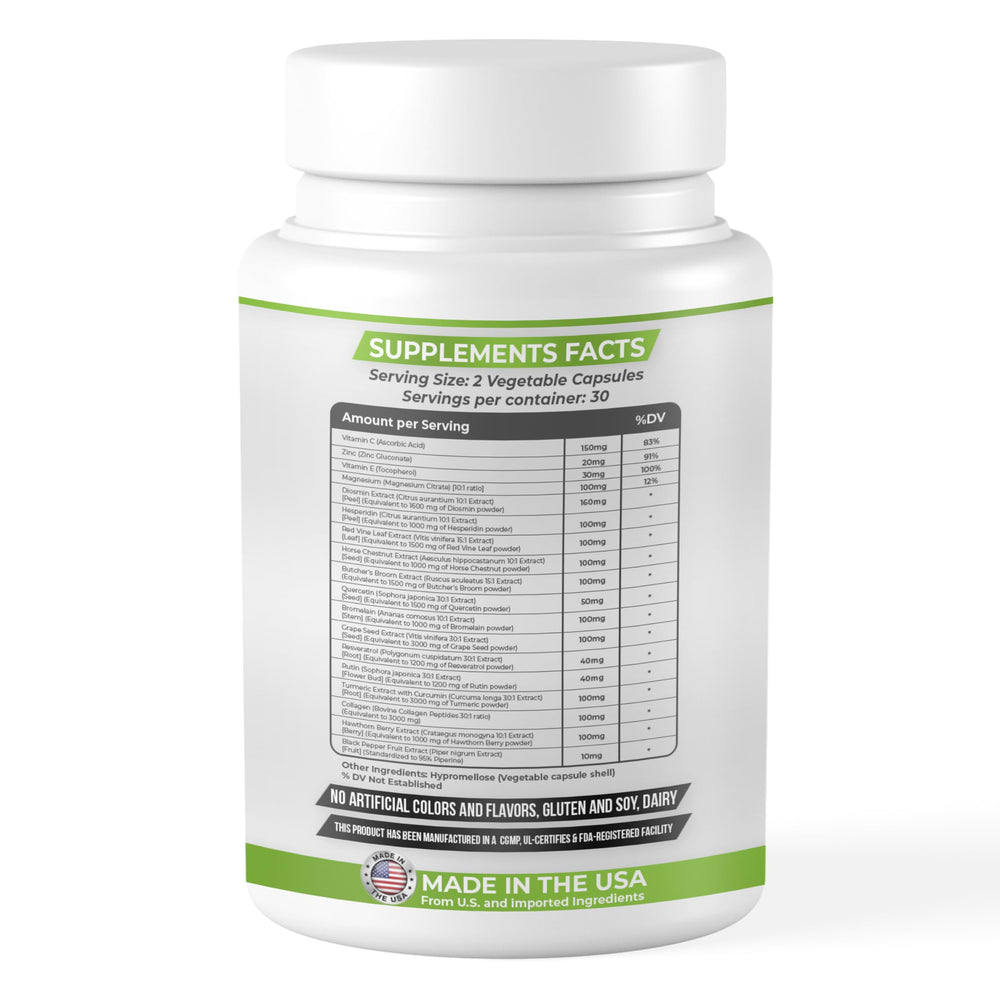 60 capsules per bottle ready for daily supplement routine.