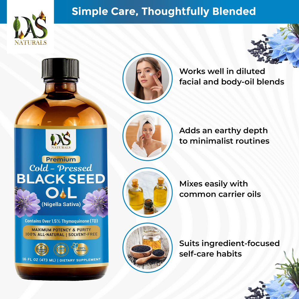 DAS NATURALS protective light packaging helps maintain freshness and potency.