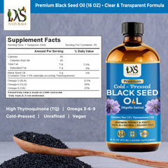 DAS NATURALS natural thymoquinone profile reflects authentic seed oil character.