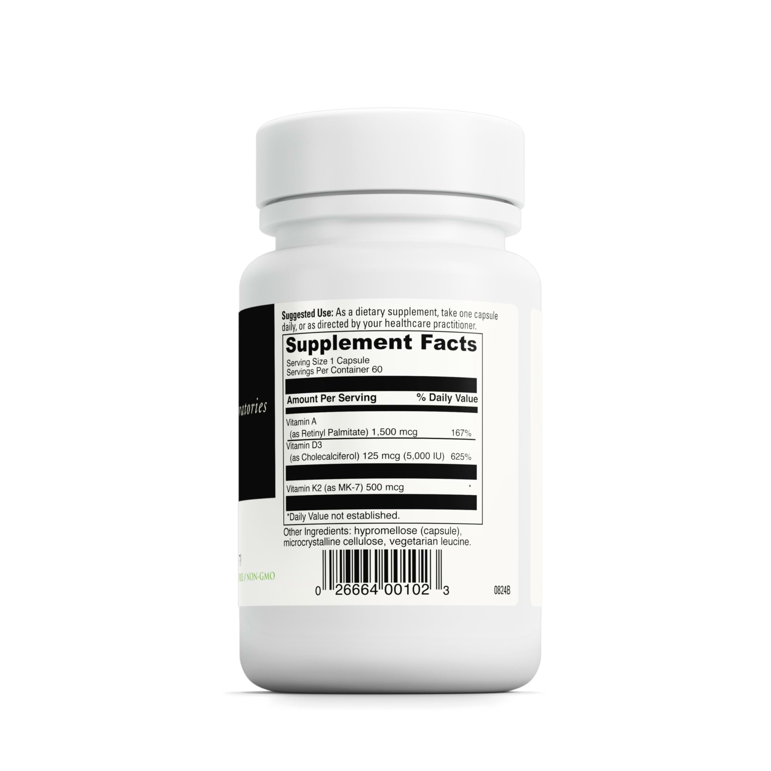 DaVinci ADK capsules laid out to emphasize daily intake