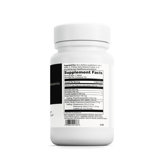 DAVINCI Aller-DMG tablets closeup, easy dosing for daily use.