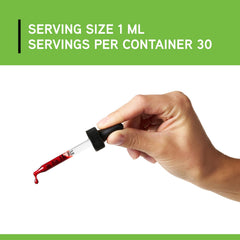 Packaging and ingredients highlight gluten-free, vegetarian formula for DaVinci B12 MC Liquid.