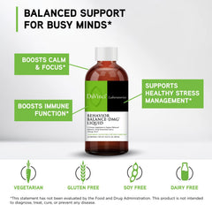 Pouring DAVINCI Balance DMG Liquid into a glass shows cherry flavor for daily enjoyment.