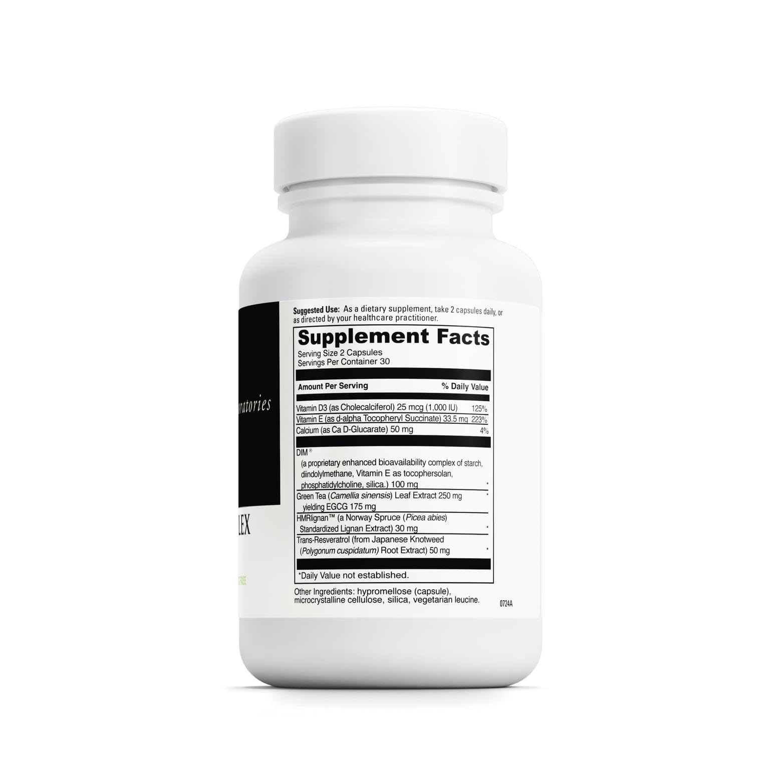 DAVINCI Biodim Complex bottle front label emphasizes Vitamin D3 for bone wellness.