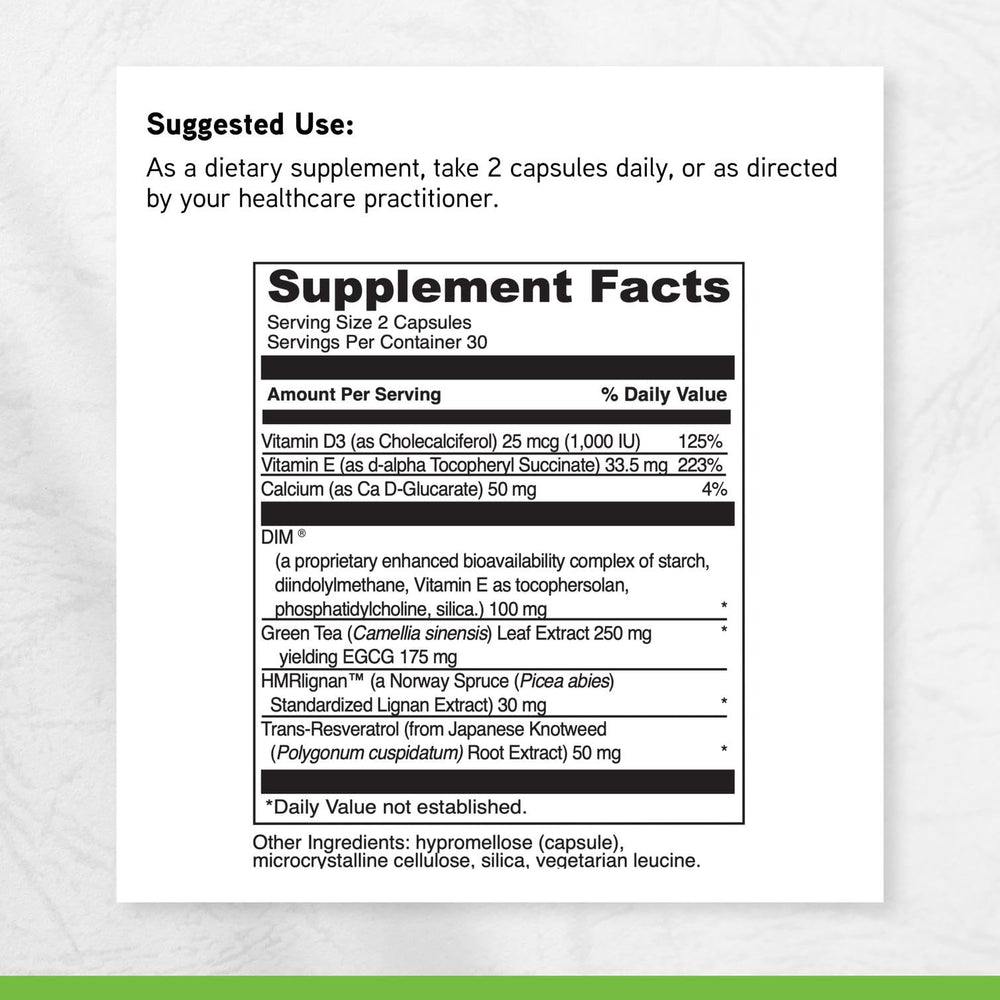 DAVINCI Biodim Complex resveratrol close-up indicates cellular health support.