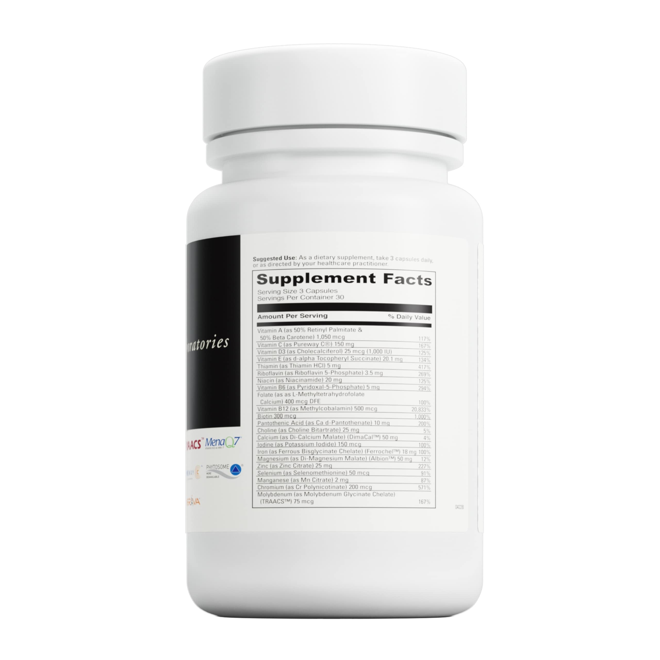 DAVINCI Daily Best Women capsules displayed for easy vitamin intake.