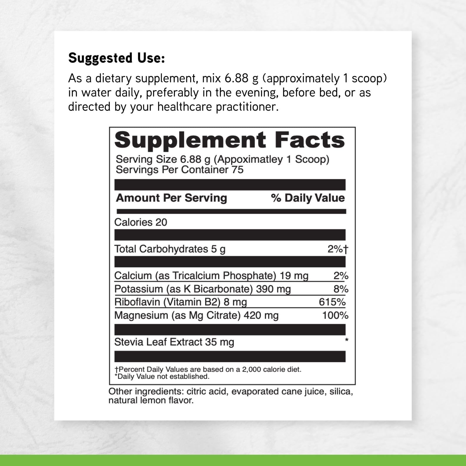 DaVinci heart health formula in citrus flavor supports normal rhythms.