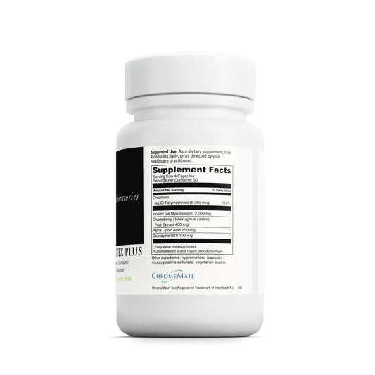 DAVINCI Inositol Vitex Plus capsules for easy daily intake and cycle support.