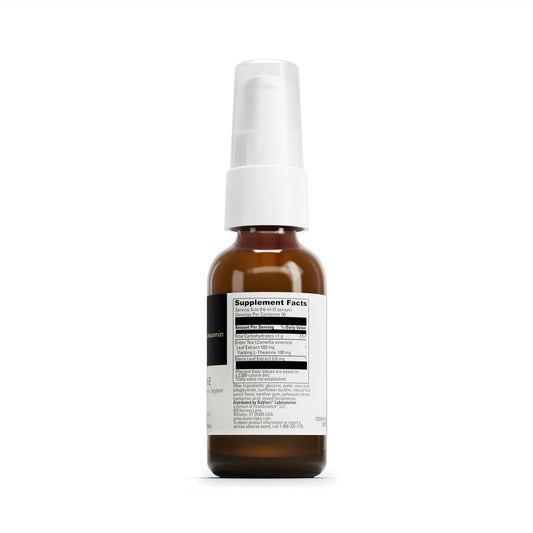 DAVINCI Labs Liposomal L-Theanine pour demonstrates on-demand relaxation for better concentration