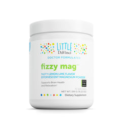 DAVINCI Little DaVinci Fizzy Mag bottle with lemon-lime fizz supports kid-friendly routines.