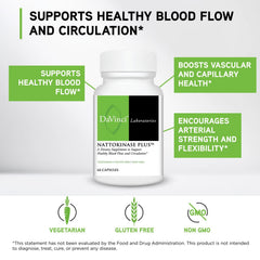 DAVINCI Nattokinase Plus capsules laid out for daily use