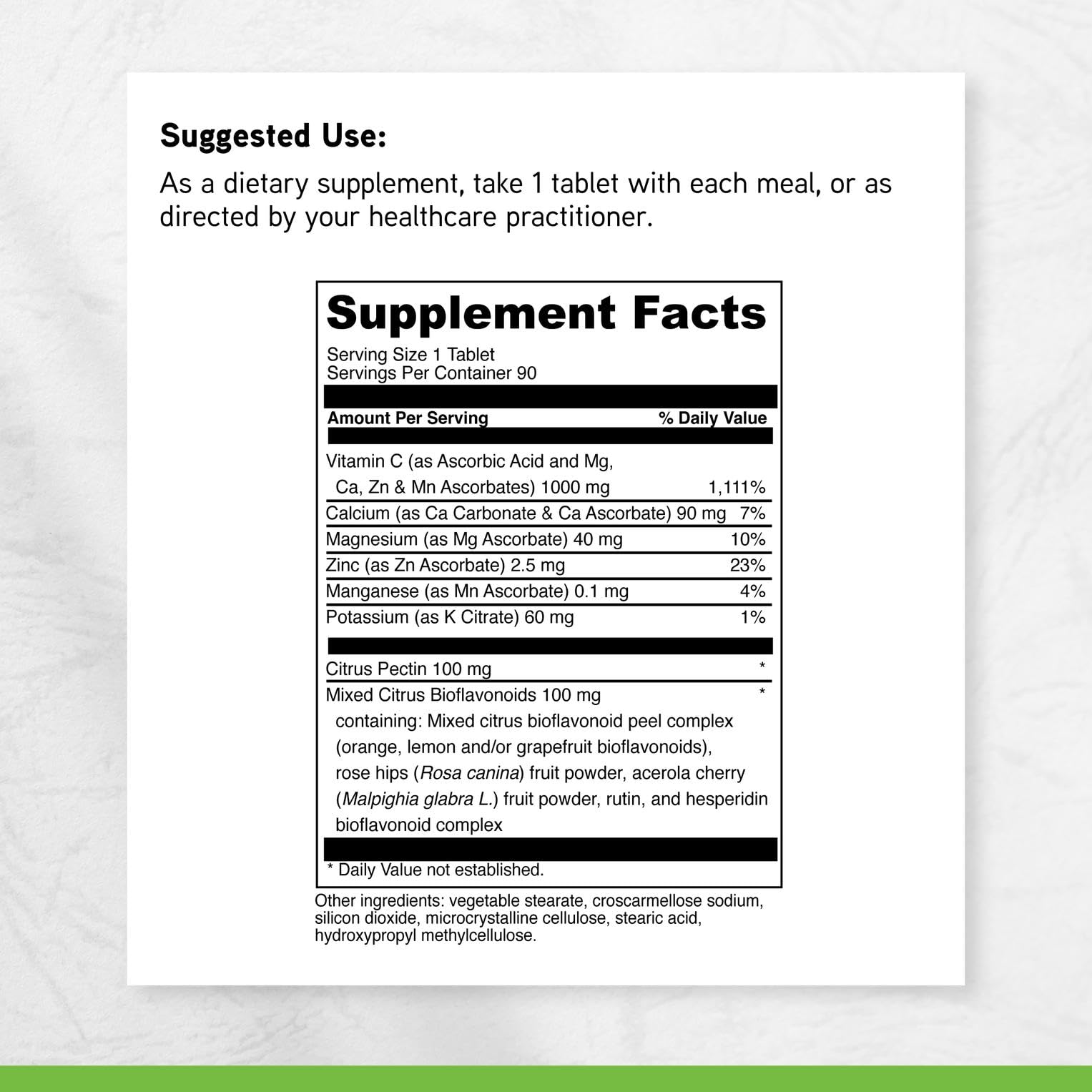 Poten-C bioflavonoids highlight the enhanced absorption concept