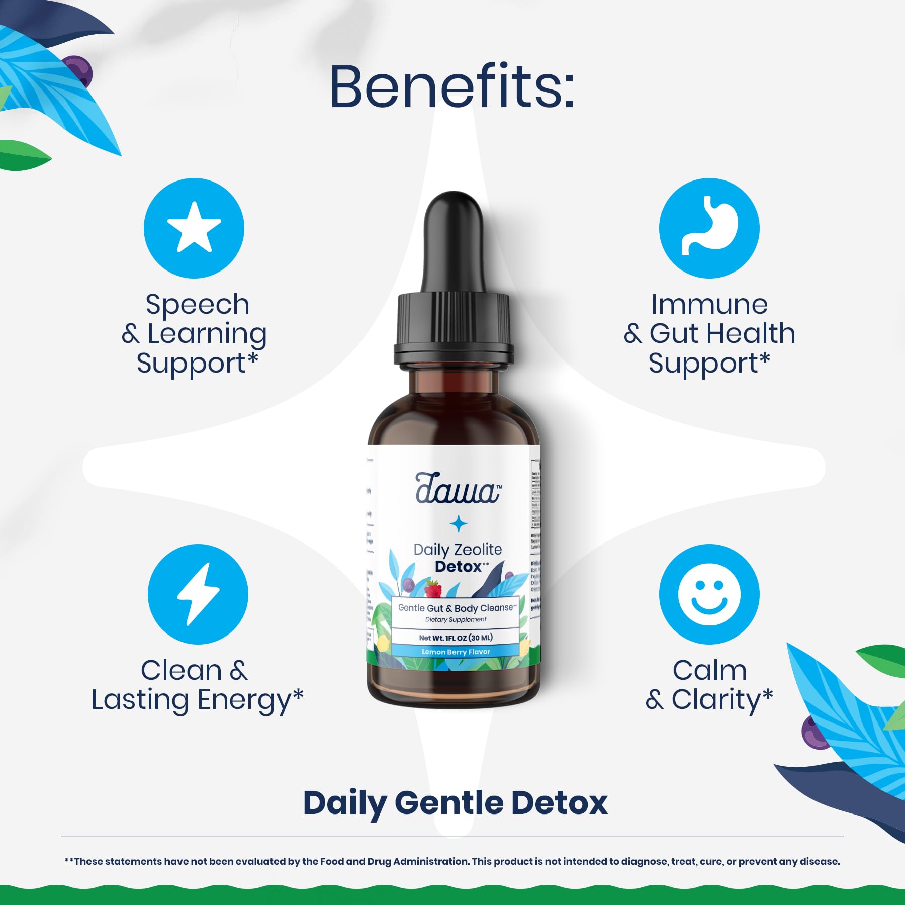 Dawa Detox kids flavor dropper for easy, kid-friendly dosing