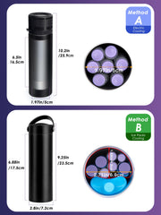 DawnBox Insulin Cooler with multi-dose storage for pens and vials.