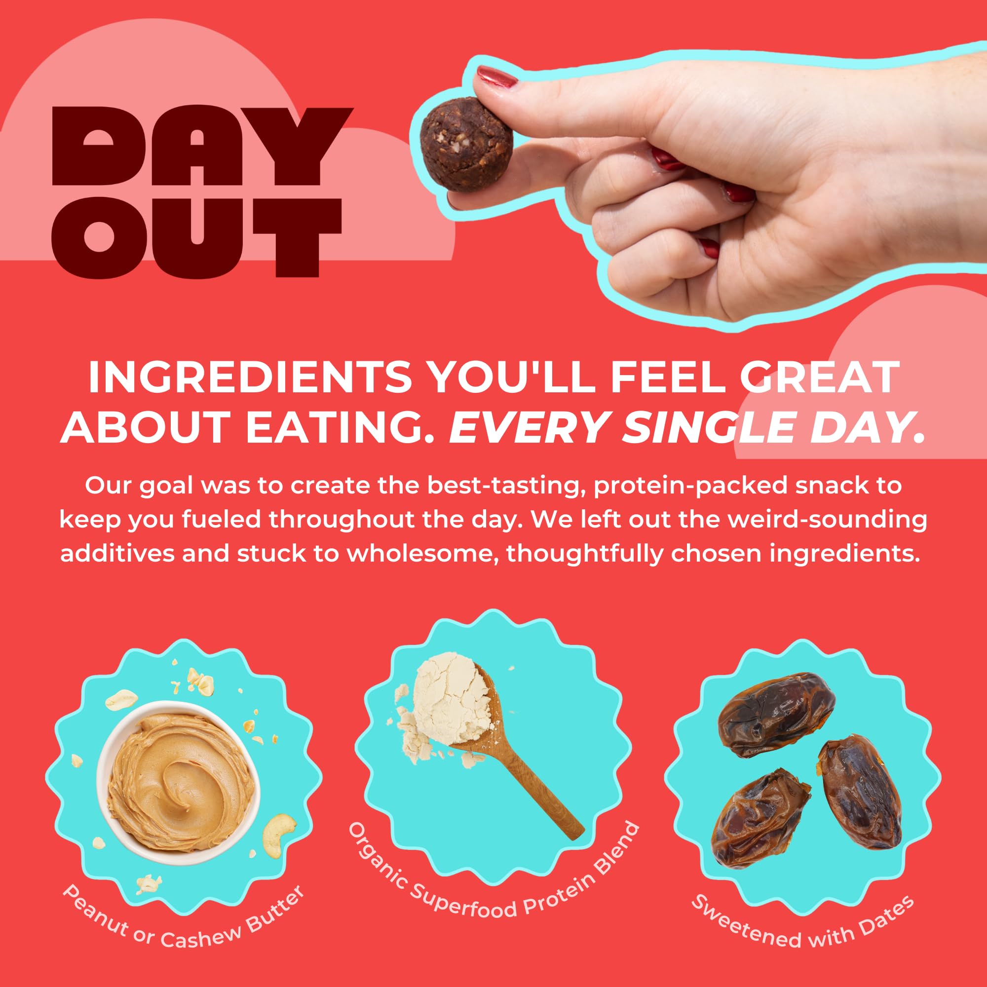 Day Out plant-based protein ingredients emphasize quality and balanced nutrition